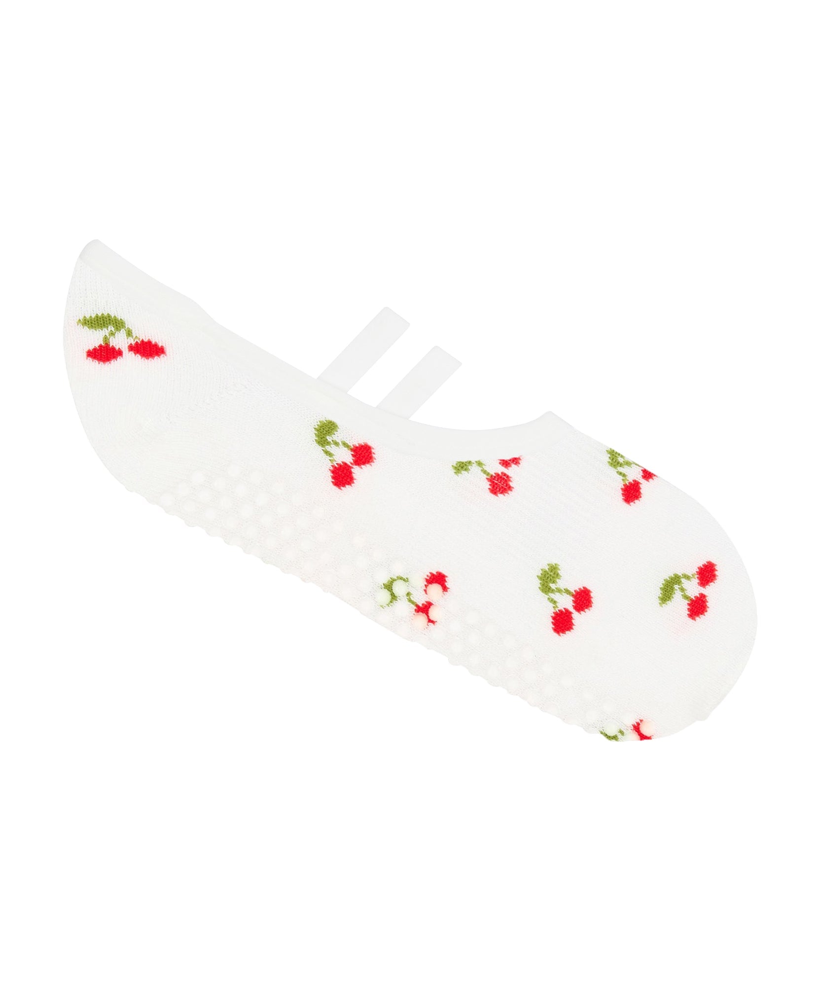 Ballet Non Slip Grip Socks - Cherry Pop