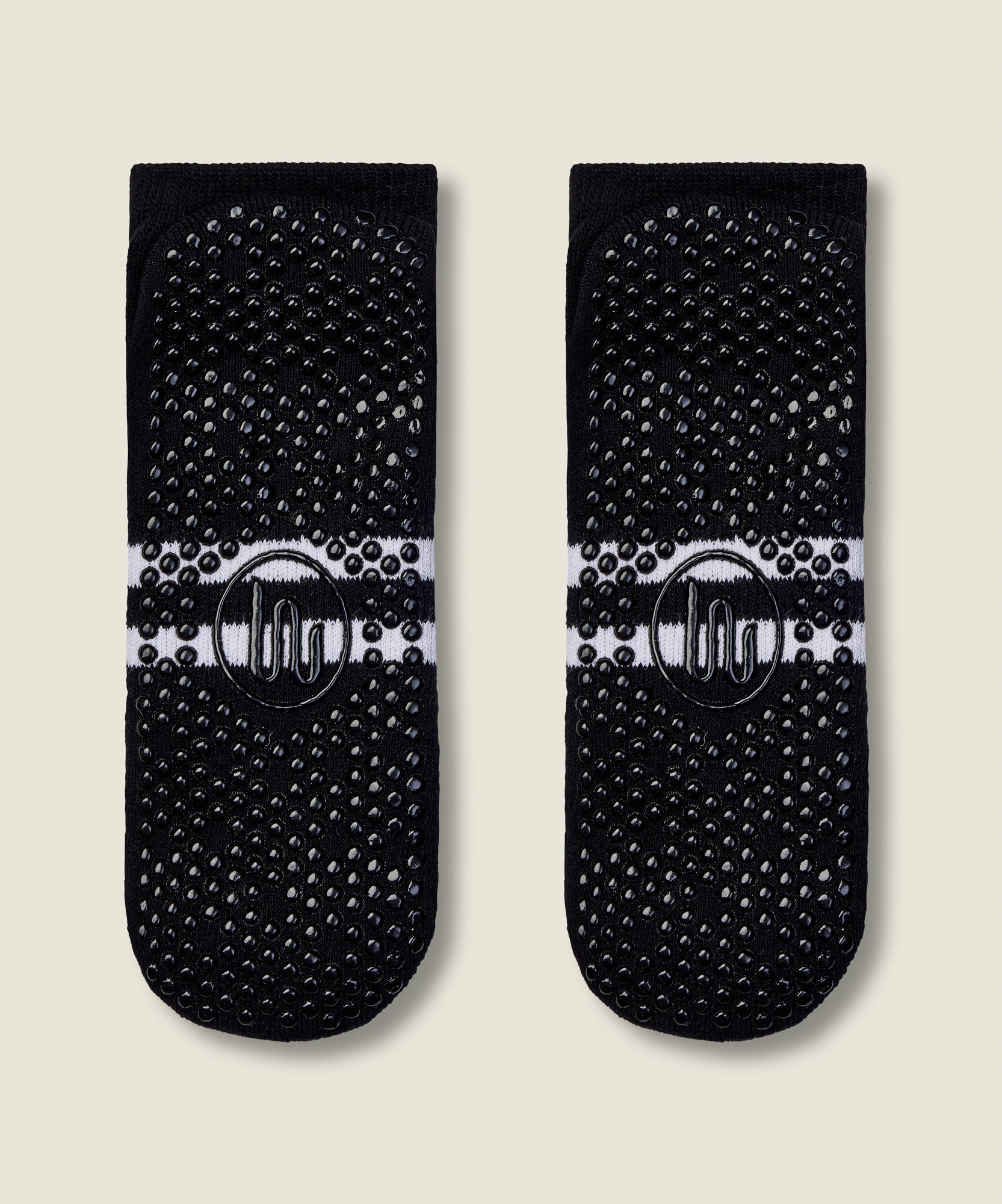 Classic Low Rise Grip Socks - Sporty Stripe Black