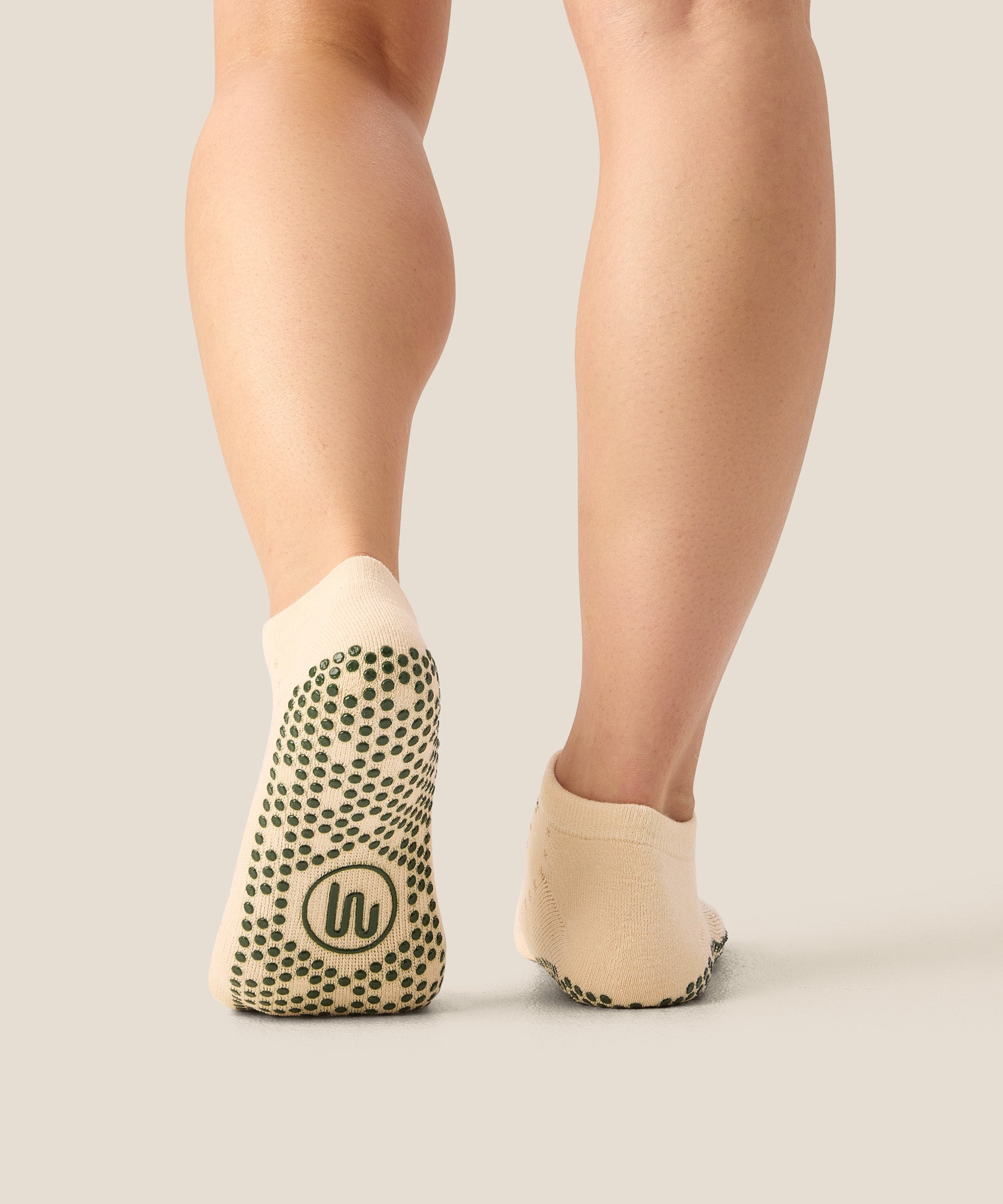 Low Rise Grip Socks - Wildflower Vine