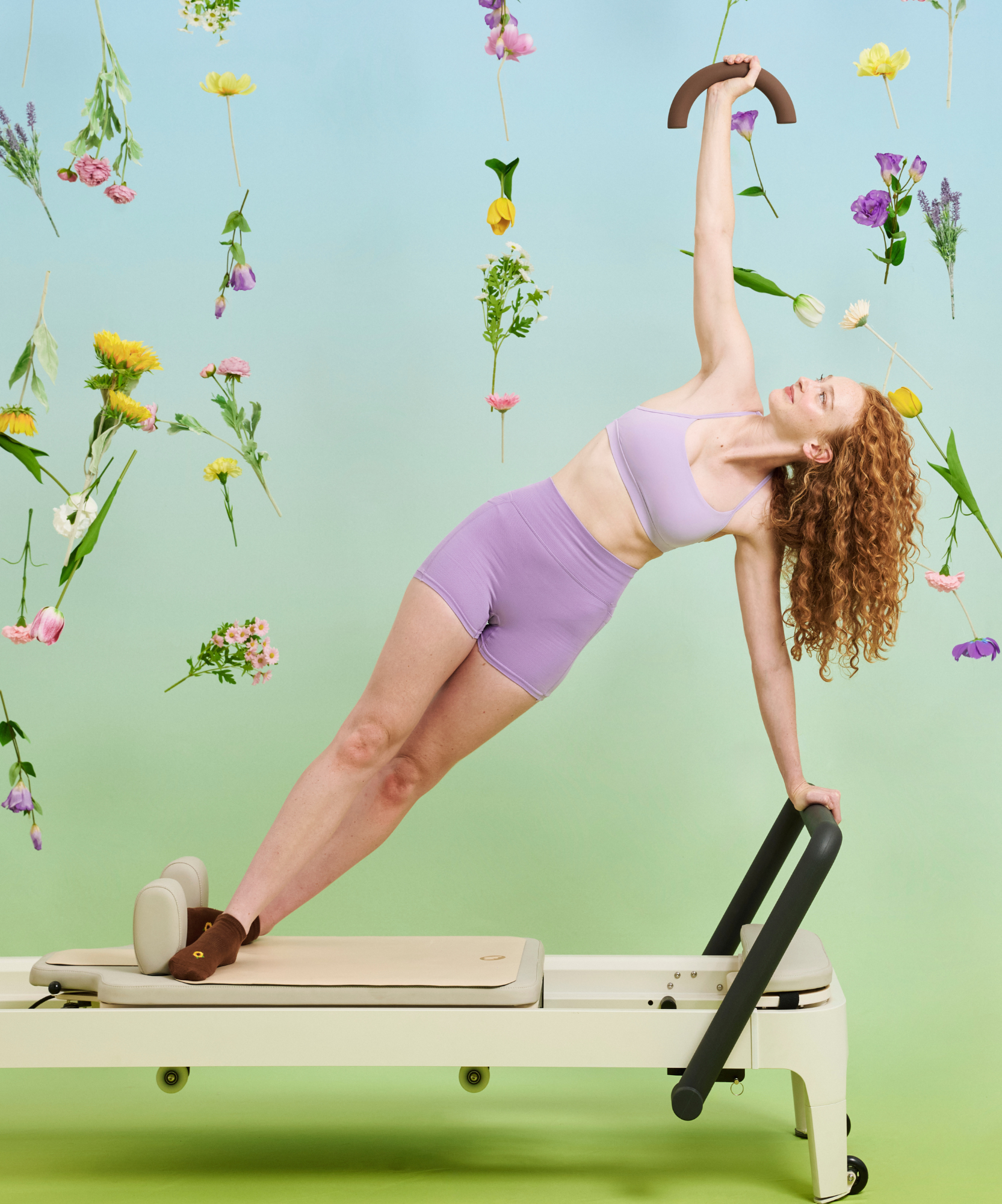 Low Rise Grip Socks - Sunflower Fields