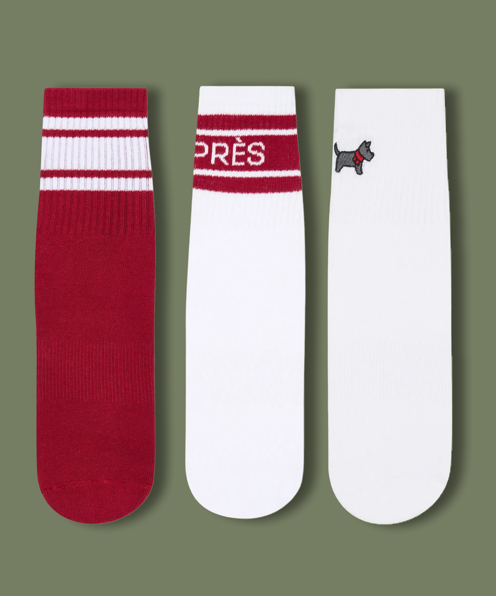 3 Pack Grip Sock Set - CoolDown