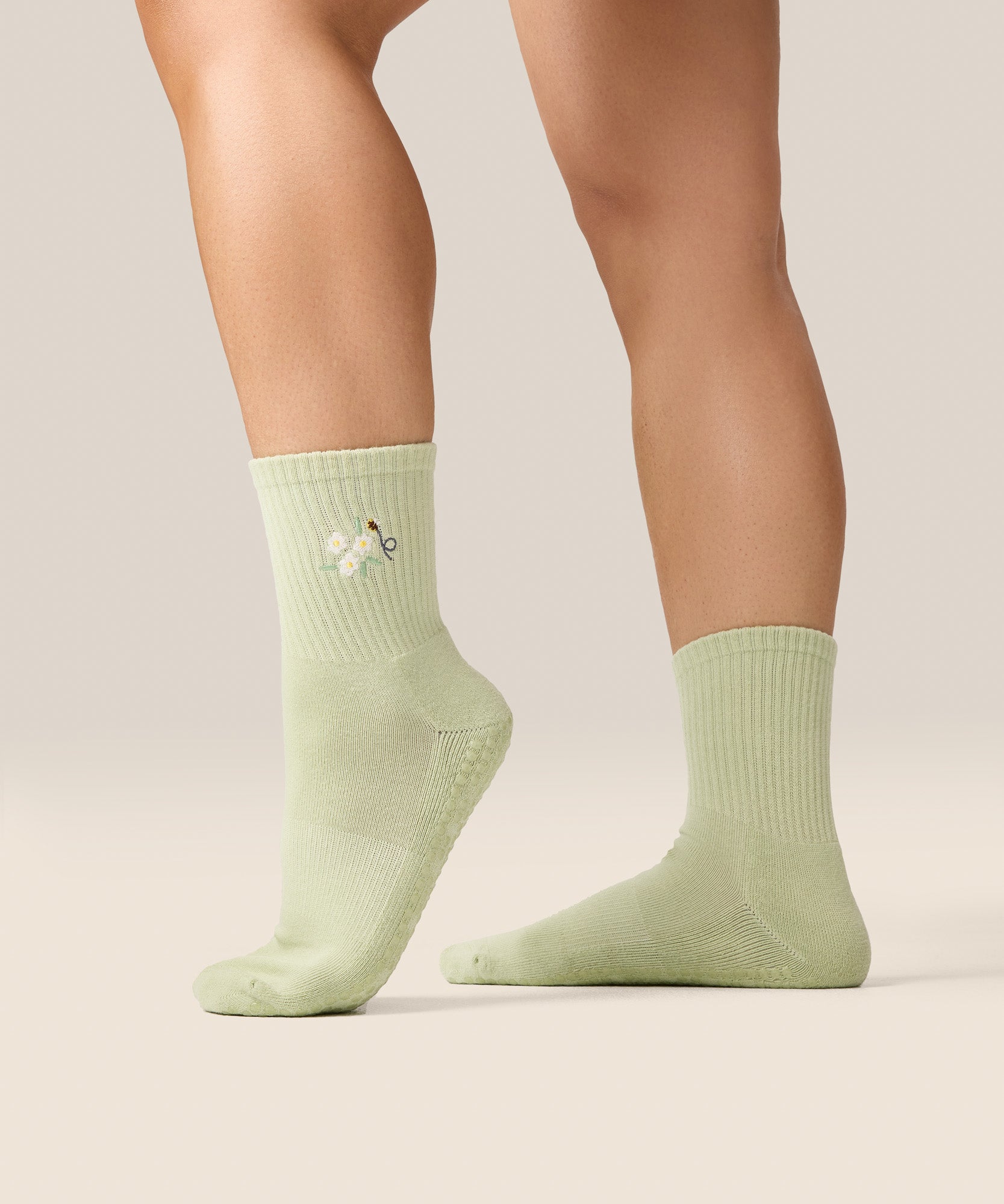 Crew Grip Socks - Meadow Sage
