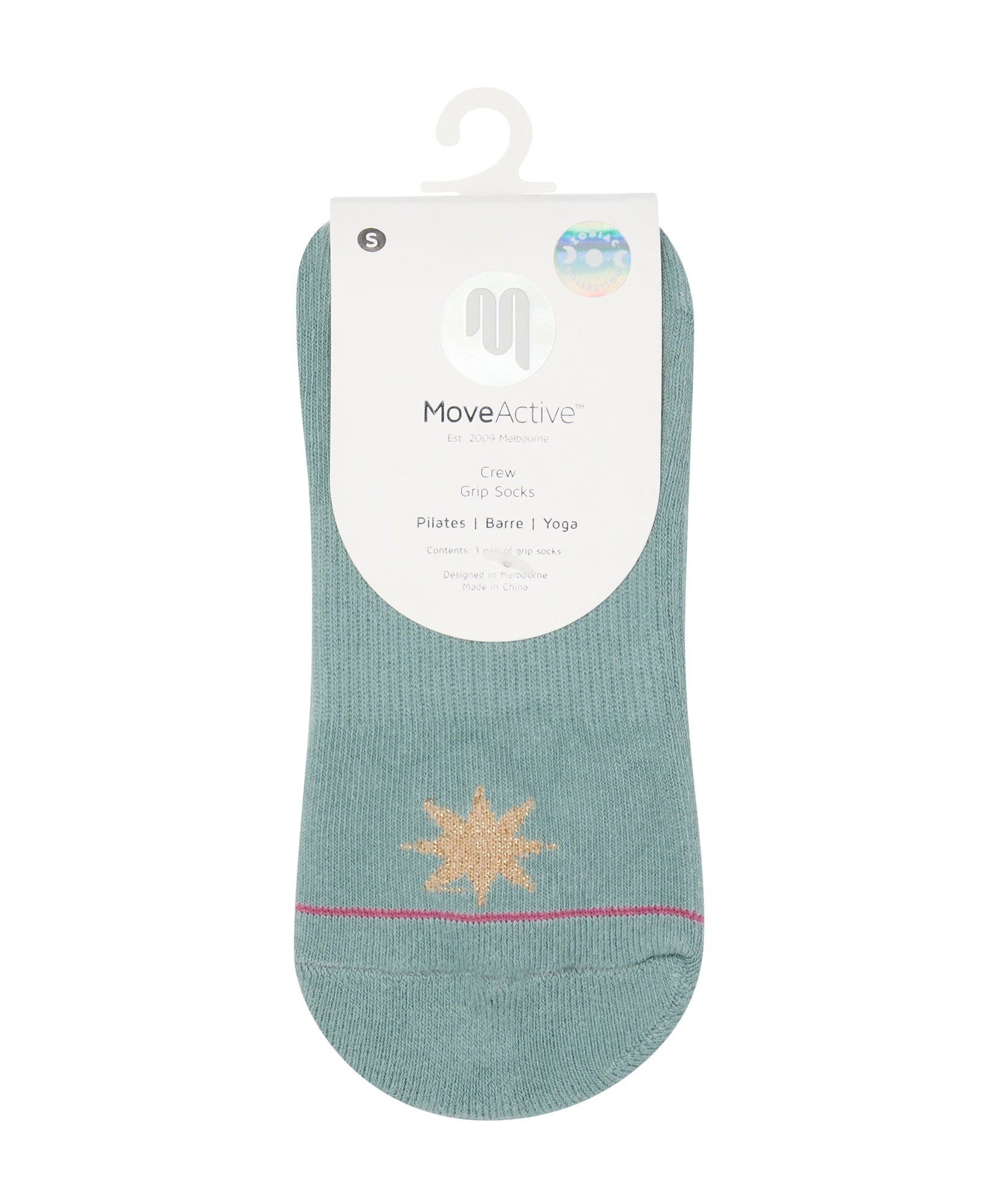 Crew Non Slip Grip Socks - Taurus