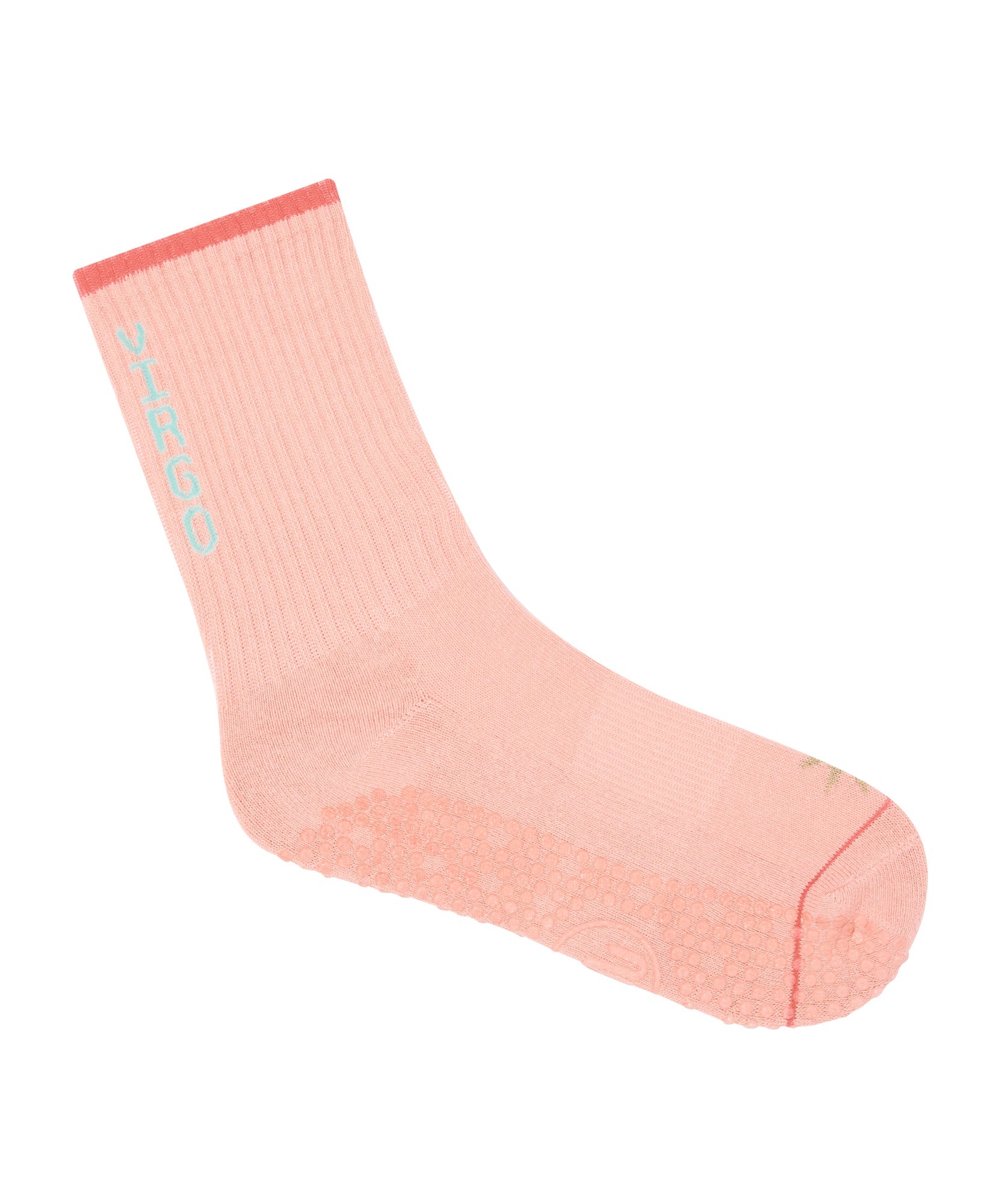 Crew Non Slip Grip Socks - Virgo