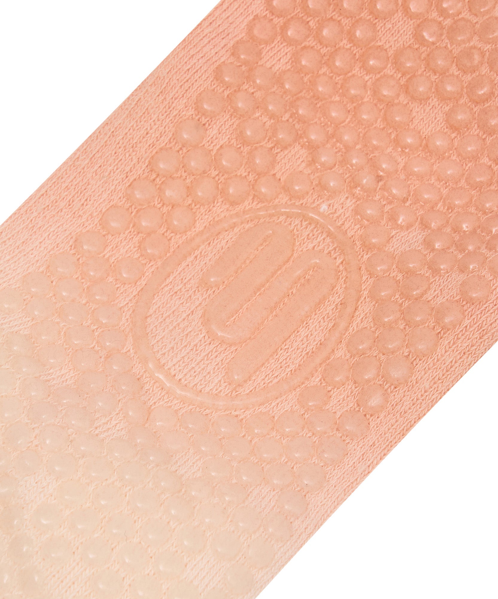 Slide On Non Slip Grip Socks - Fade Coral.