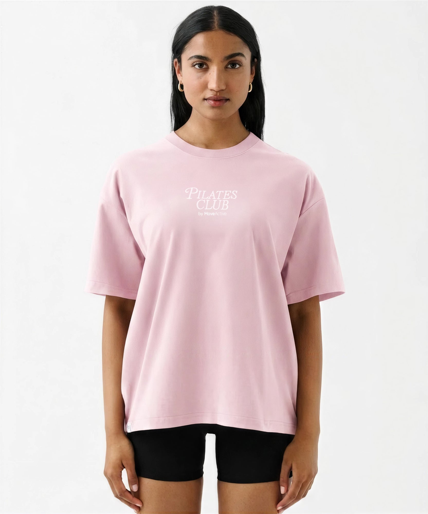 Pilates Club Tee - Cool Pink