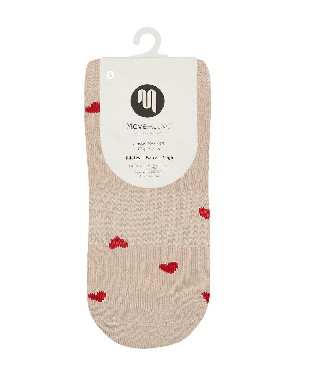 Classic Low Rise Grip Socks - Love Me.