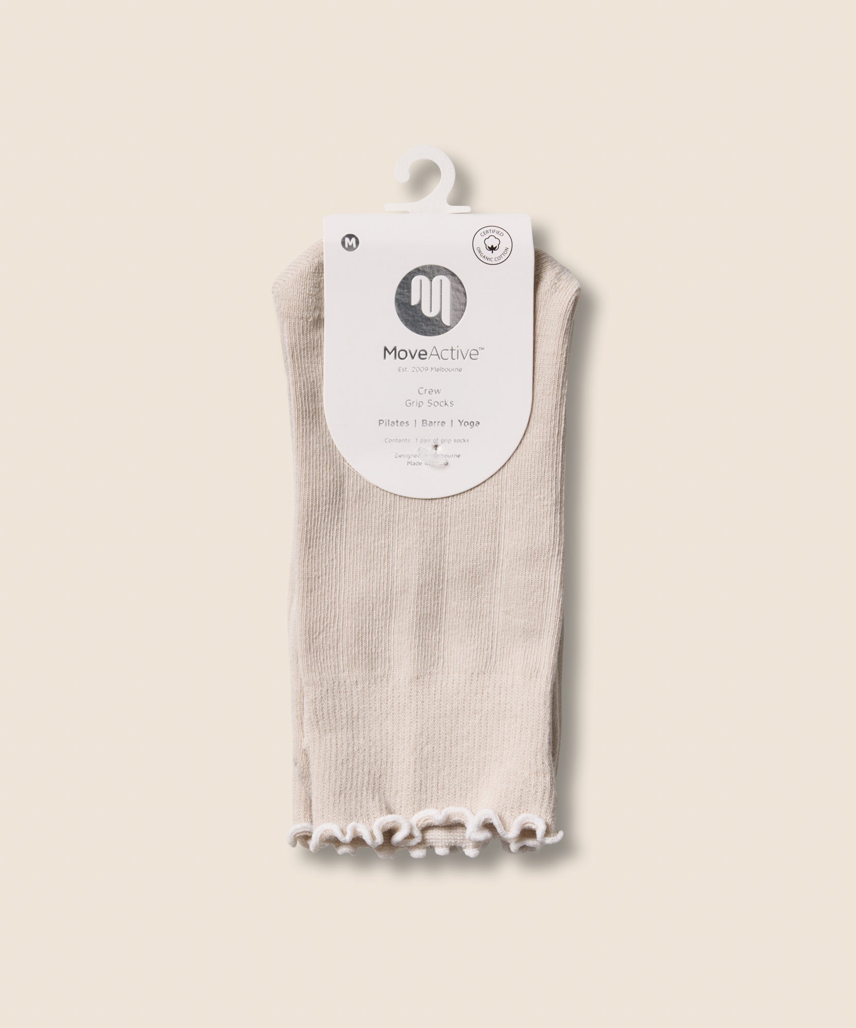 Crew Non Slip Grip Socks - Wicked Weenie Frill
