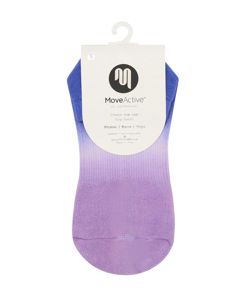 Classic Low Rise Grip Socks - Orchid Impression