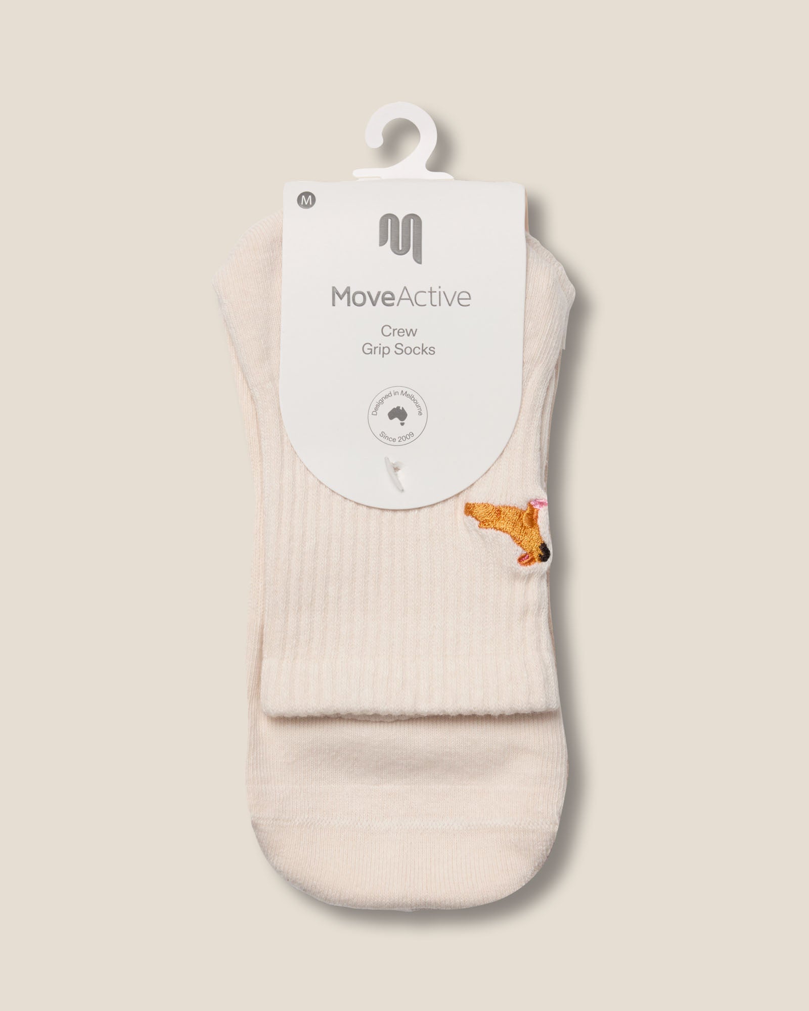 Crew Grip Socks - Pug Oat