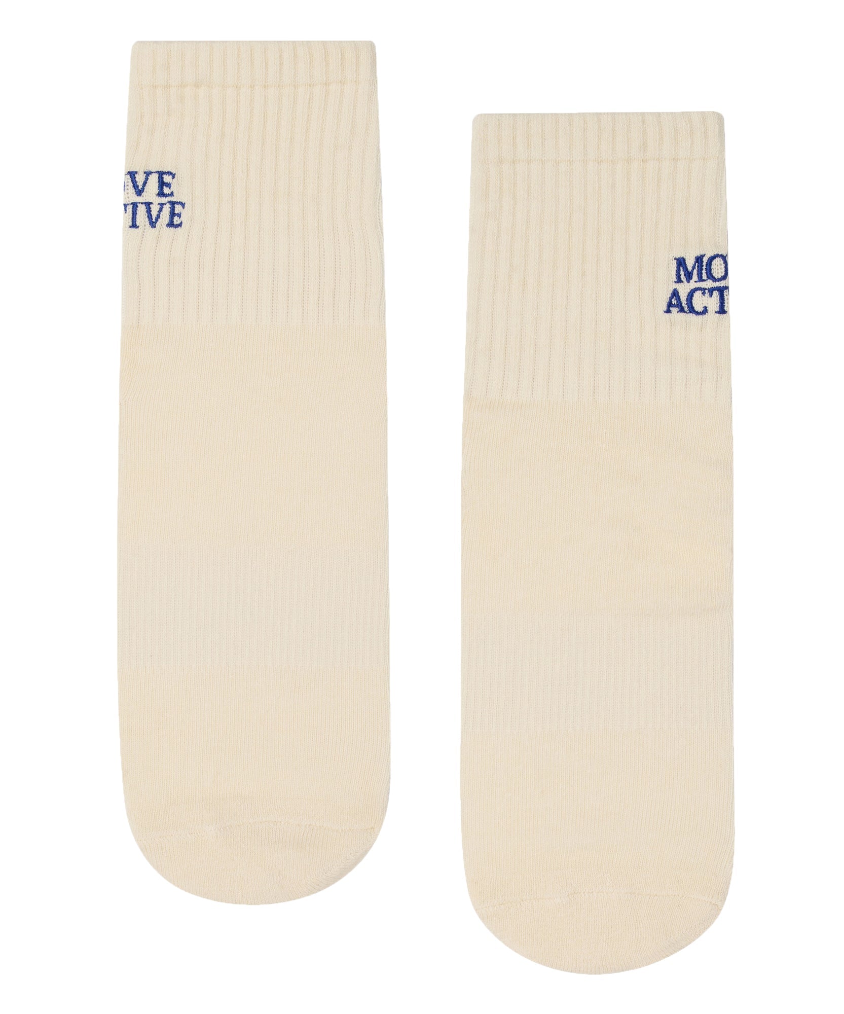 Crew Non Slip Grip Socks - Signature Vanilla