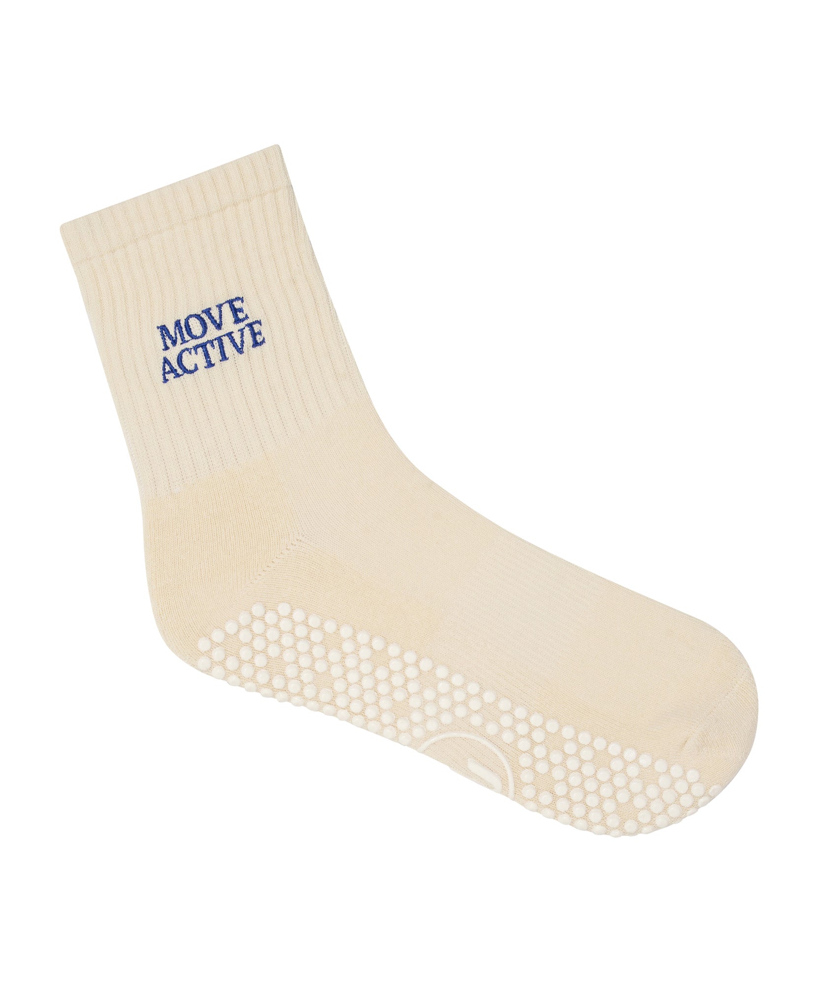 Crew Non Slip Grip Socks - Signature Vanilla