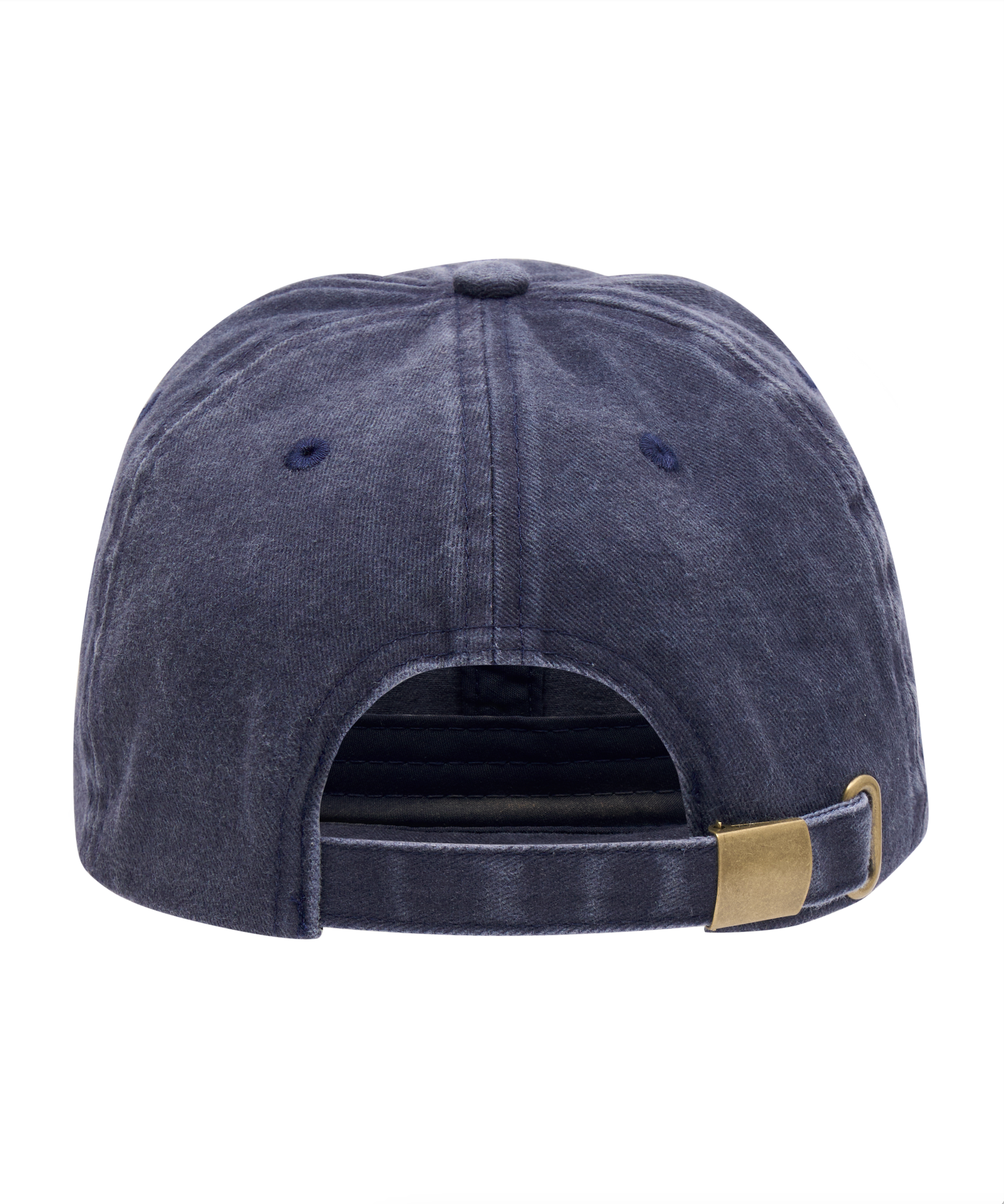 Embroidered Cap - Stonewash Denim.