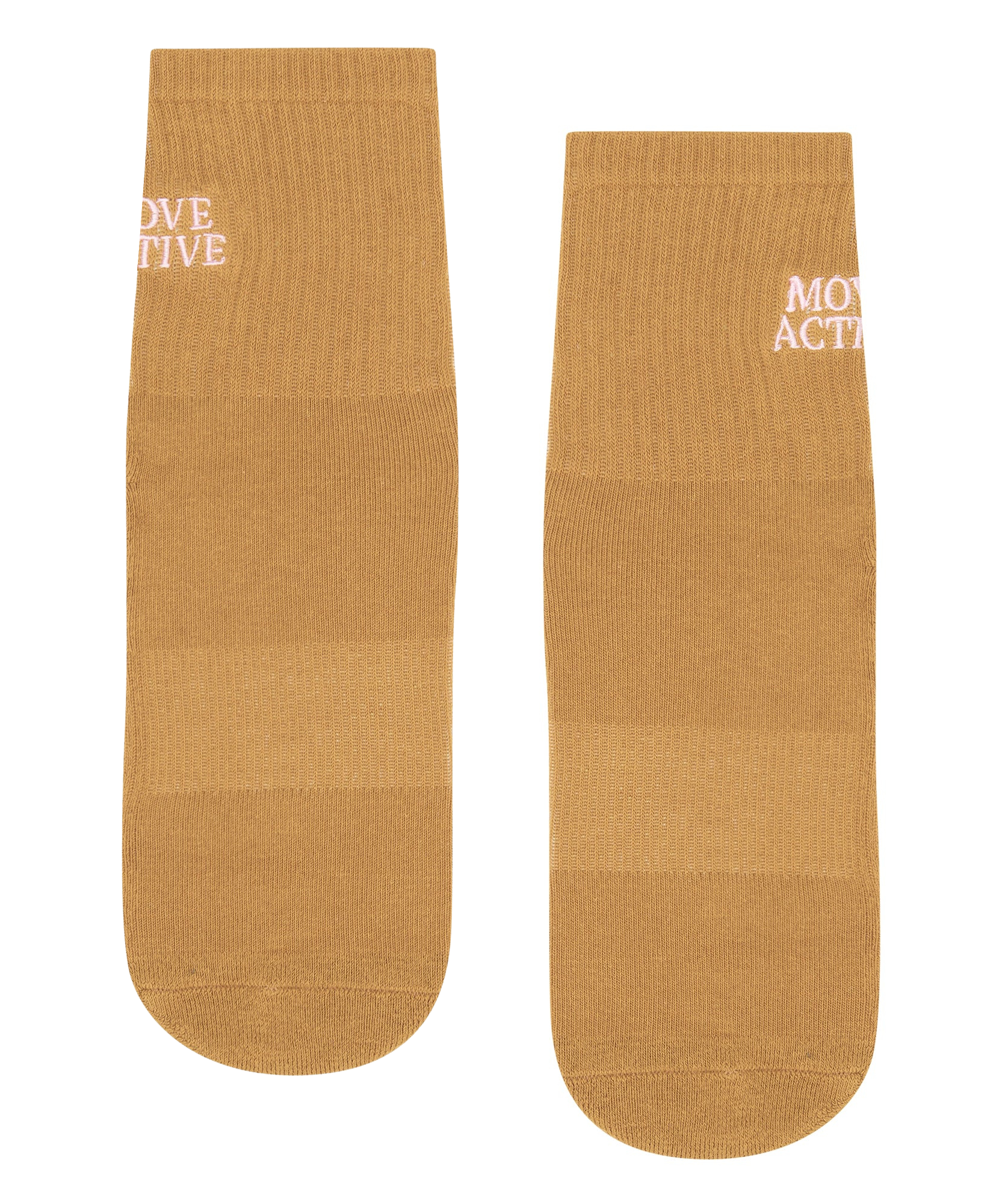 Crew Grip Socks - Signature Camel