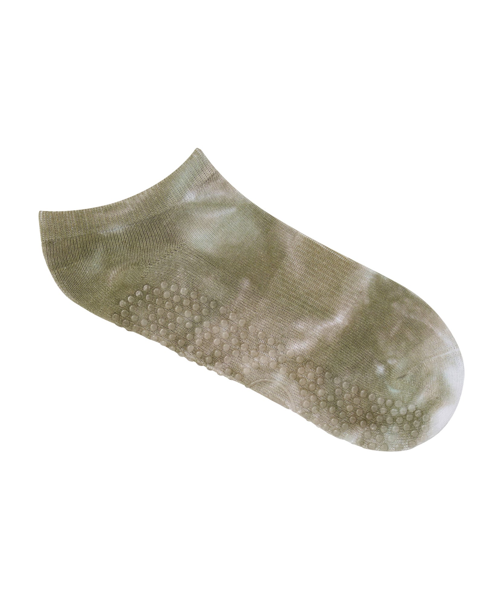 Classic Low Rise Grip Socks - Blue Gum Tie-Dye.