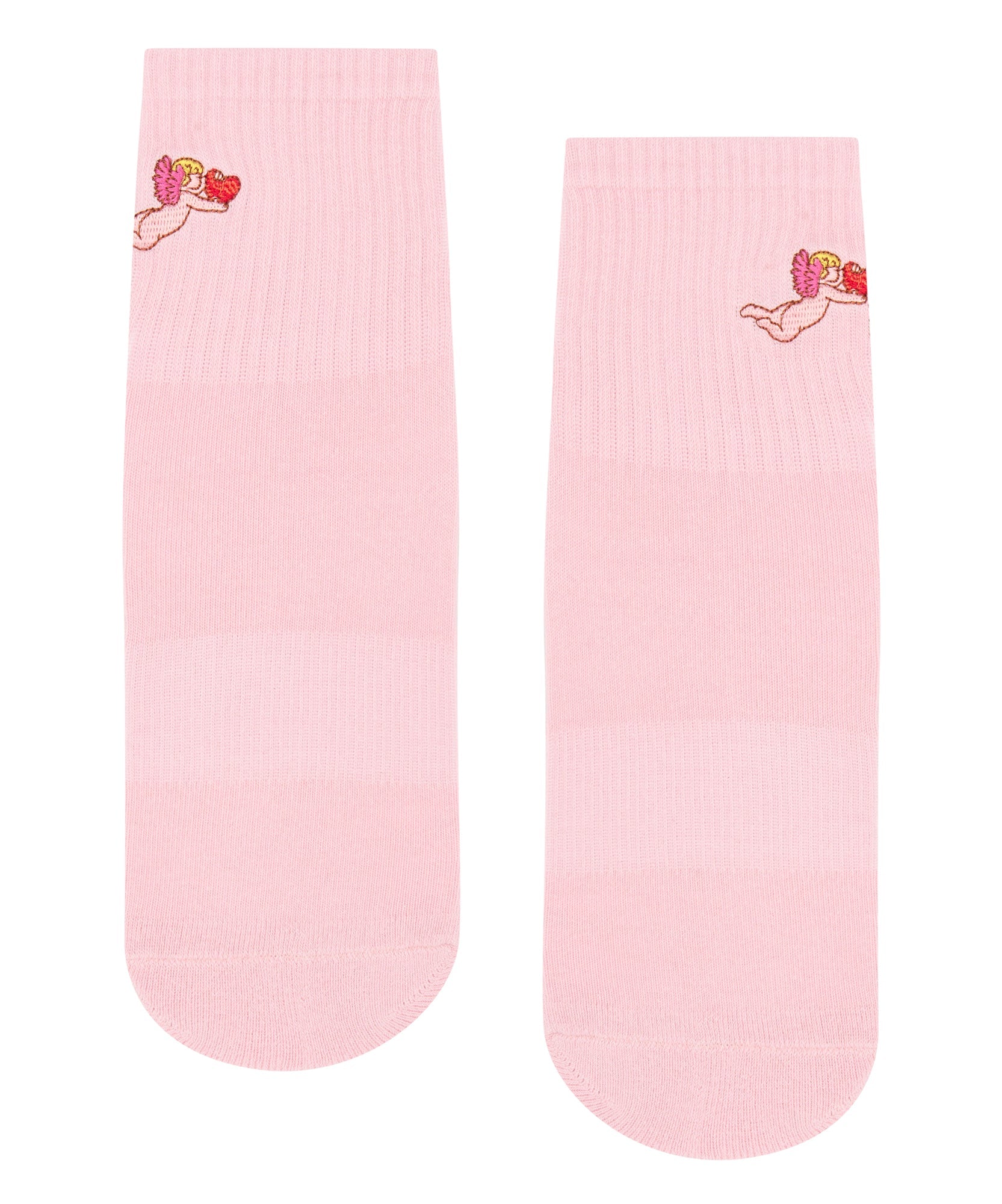 Crew Non Slip Grip Socks - Cupid's Kiss