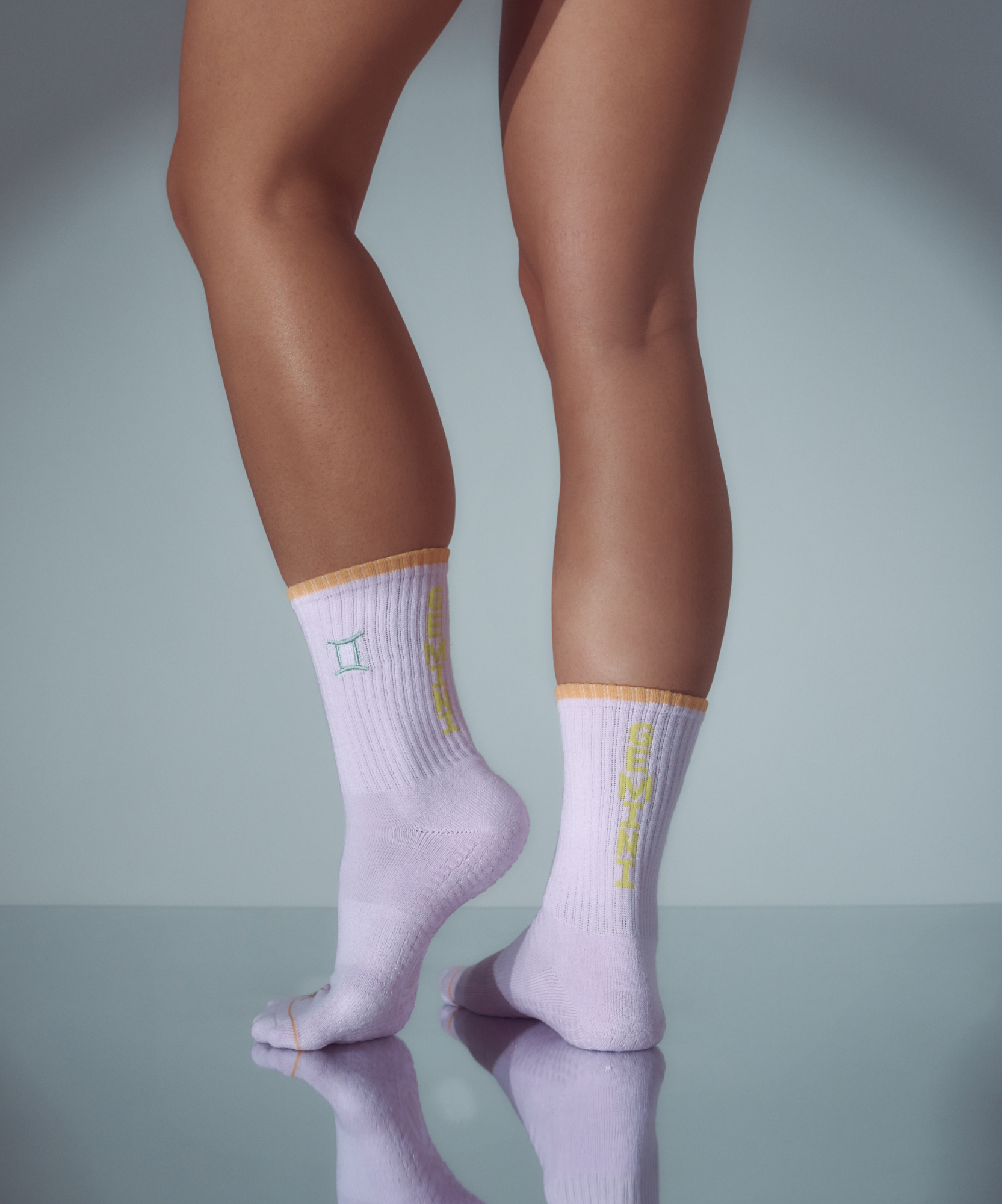 Crew Non Slip Grip Socks - Gemini